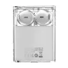 Joyroom IceLens Series True Wireless slúchadlá do uší s LED svetlami, Bluetooth 5.3, biele (JR-TC1-WHT)