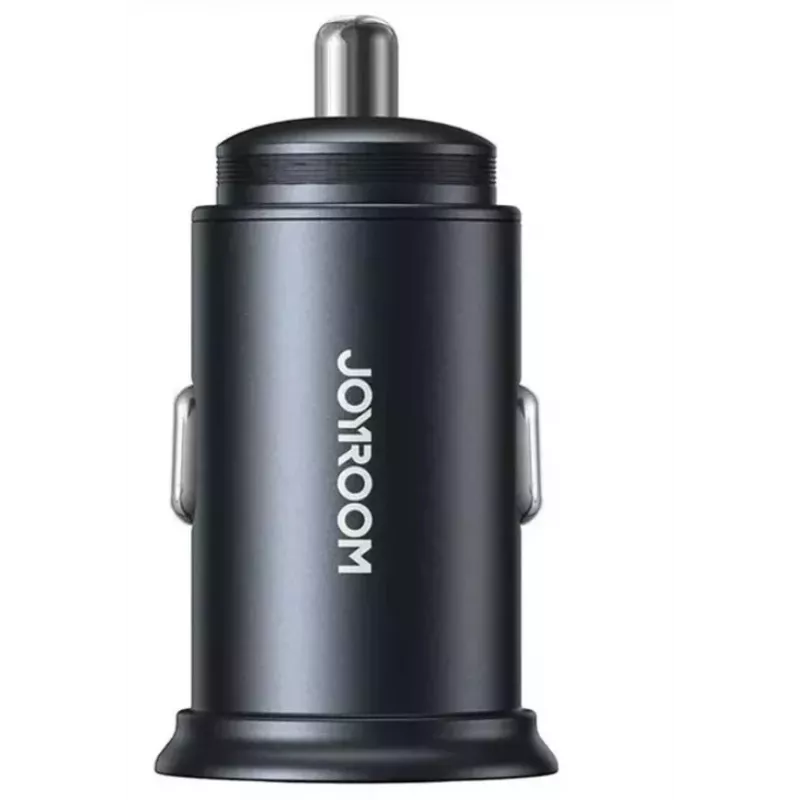 JOYROOM JR-CCN04 mini auto nabíjačka 60W USB-C PD 3.0 a USB-A QC 3.0, čierna