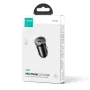 Joyroom JR-CCN06 mini auto nabíjačka 30W 2x USB-C kov čierna