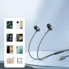 Joyroom JR-EC06 Drôtové slúchadlá do uší s ovládačom a mikrofónom, USB-C, sivé