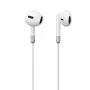 Joyroom JR-EW01 In-Ear káblové mini slúchadlá s diaľkovým ovládaním - biele