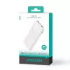 Joyroom JR-PBF12 power banka 10000mAh 2.4A Dual USB-A USB-C biela