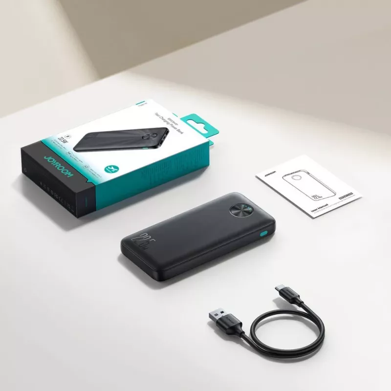 Joyroom JR-PBF15 power banka 10000mAh USB-C USB-A 22.5W čierna