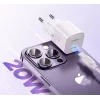 JOYROOM JR-TCF02 USB-C PD 20W nástenná nabíjačka s USB-C káblom - biela