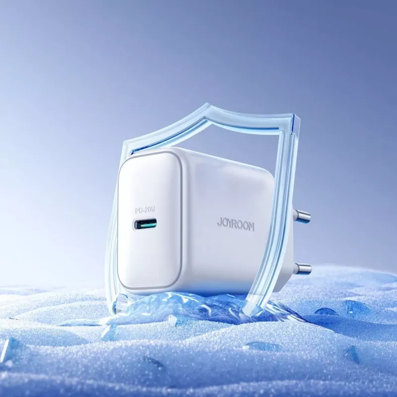 JOYROOM JR-TCF20 20W USB-C napájací zdroj s káblom USB-C na USB-C (1m)