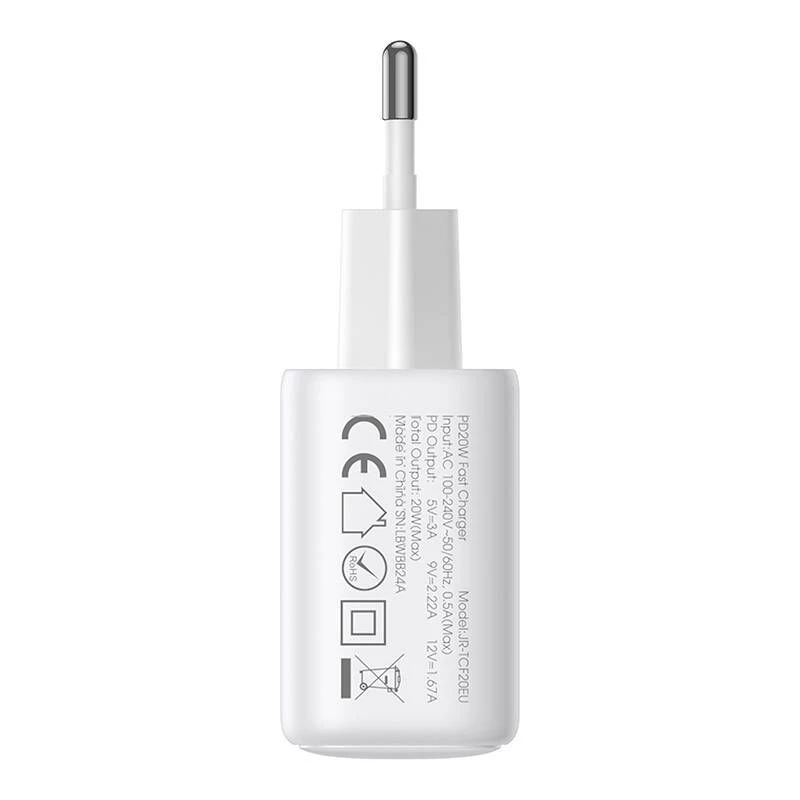 Joyroom JR-TCF20 PD20W EU napájací zdroj (biely)