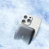JOYROOM JR-W020 20W 10000mAh MagSafe powerbanka s káblom USB-C na USB-C 0,25m - čierna