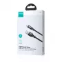 Joyroom Light-Speed Series USB-A na USB-C kábel, 100W, 1,2m, čierny (S-A25)