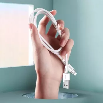 Joyroom Lightning na USB-A kábel 2,4A 1,2m čierny (S-1224N2)