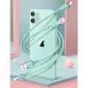 Joyroom Lightning na USB-A kábel 2,4A 1,2m čierny (S-1224N2)