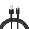Joyroom Lightning na USB-A kábel 2,4A 1,2m čierny (S-1224N2)