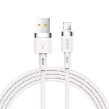 Joyroom Lightning - USB kábel 2,4A, 1,2m, biely (S-1224N2)