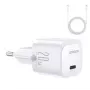 Joyroom Mini USB-C nabíjačka 20W PD s USB-C na Lightning káblom - biela JR-TCF02