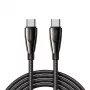 JOYROOM Pioneer 240W USB-C na USB-C kábel SA31-CC5 1,2m čierny