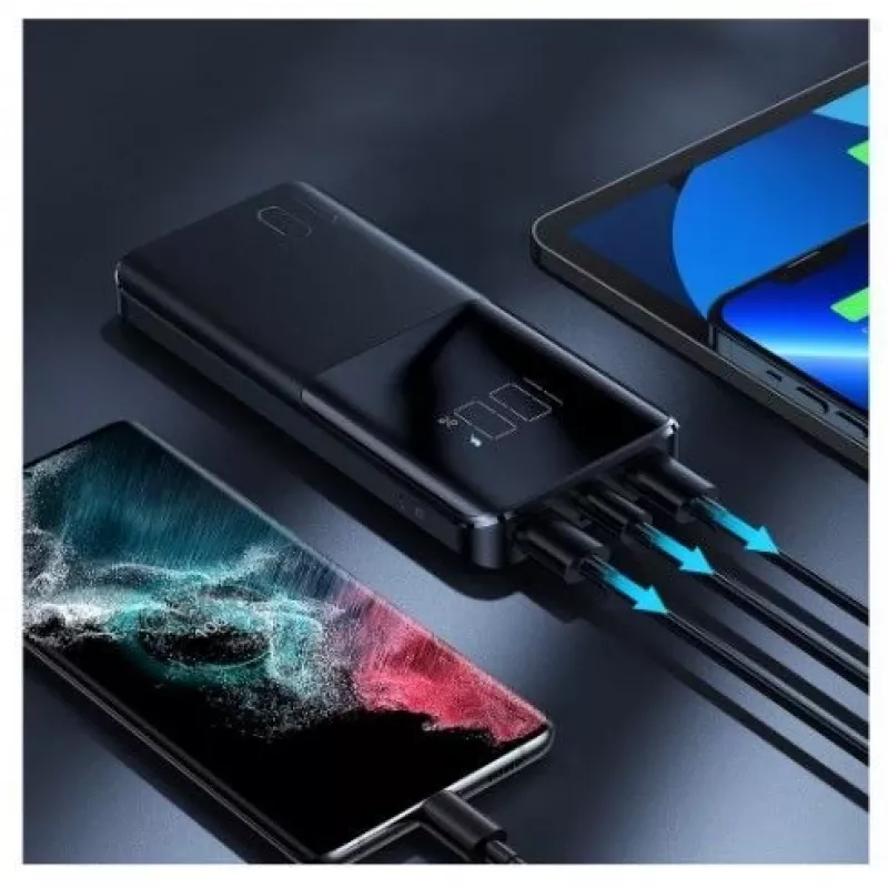 Joyroom powerbank 15W 10000mAh PD QC3.0 AFC čierny (JR-T013)