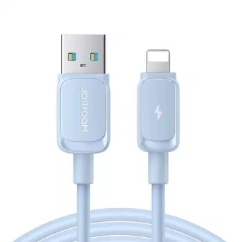 JOYROOM S-AL012A14 2.4A USB na Lightning kábel, 1,2 m, modrá