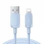 JOYROOM S-AL012A14 2.4A USB na Lightning kábel, 1,2 m, modrá