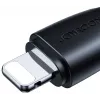 JOYROOM S-UL012A11 USB-A na Lightning pletený kábel 1,2 m čierny