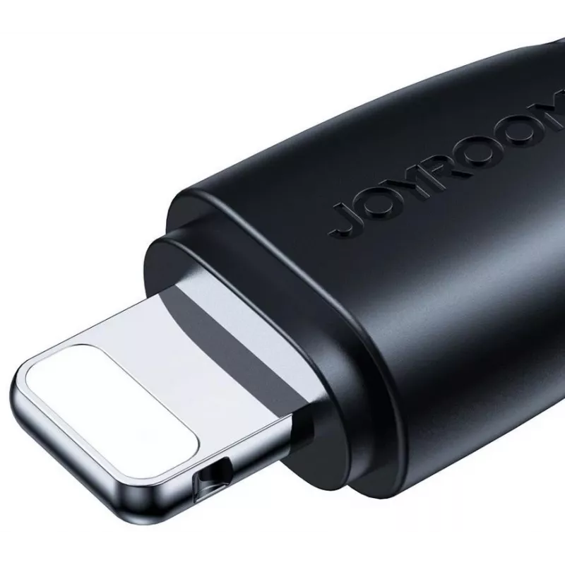 JOYROOM S-UL012A11 USB-A na Lightning pletený kábel 1,2 m čierny