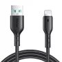 Joyroom SA26-AL3 USB-A na Lightning Flash Charge kábel, 3A, 1m, čierny