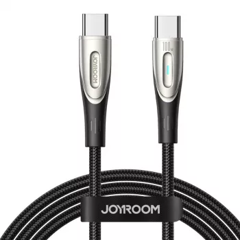 JOYROOM Star-Light USB-C na USB-C kábel SA27-CC5 1,2m čierny 100W
