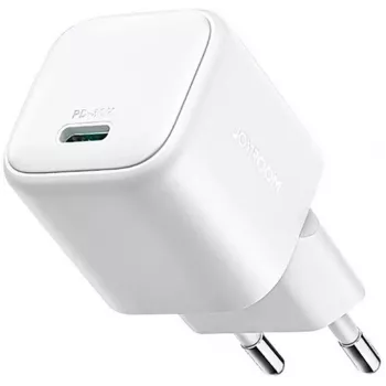 Joyroom cestovná nabíjačka Mini GaN rýchla nabíjačka Type-C, PD 30W, biela (JR-TCG15)