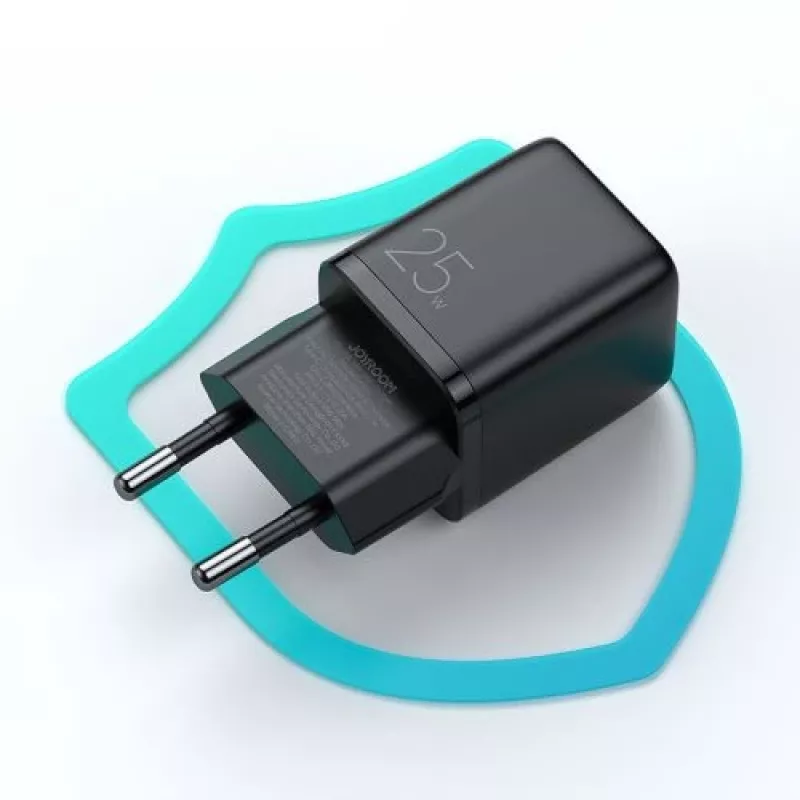 Joyroom cestovná nabíjačka Mini Type-C, PPS, PD 25W, čierna EU (L-P251)