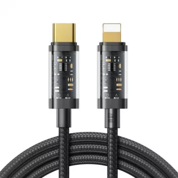 Joyroom Type-C na Lightning A10 Series rýchlonabíjací kábel PD 20W, 1,2m, čierny (S-CL020A12)