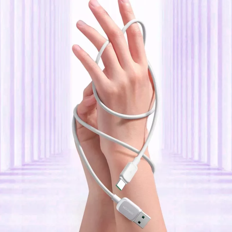 JOYROOM USB-A na Lightning kábel 1,2 m biely