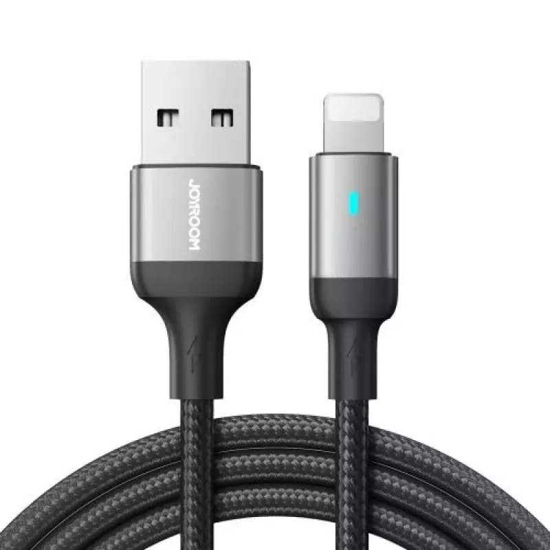 Joyroom USB-A na Lightning kábel, 2,4A, 1,2m, čierny (S-UL012A10)