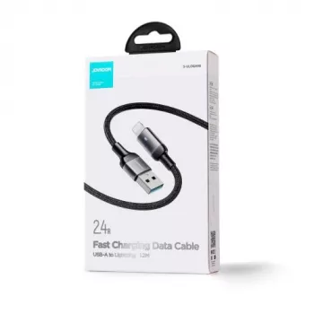 Joyroom USB-A na Lightning kábel, 2,4A, 1,2m, čierny (S-UL012A10)