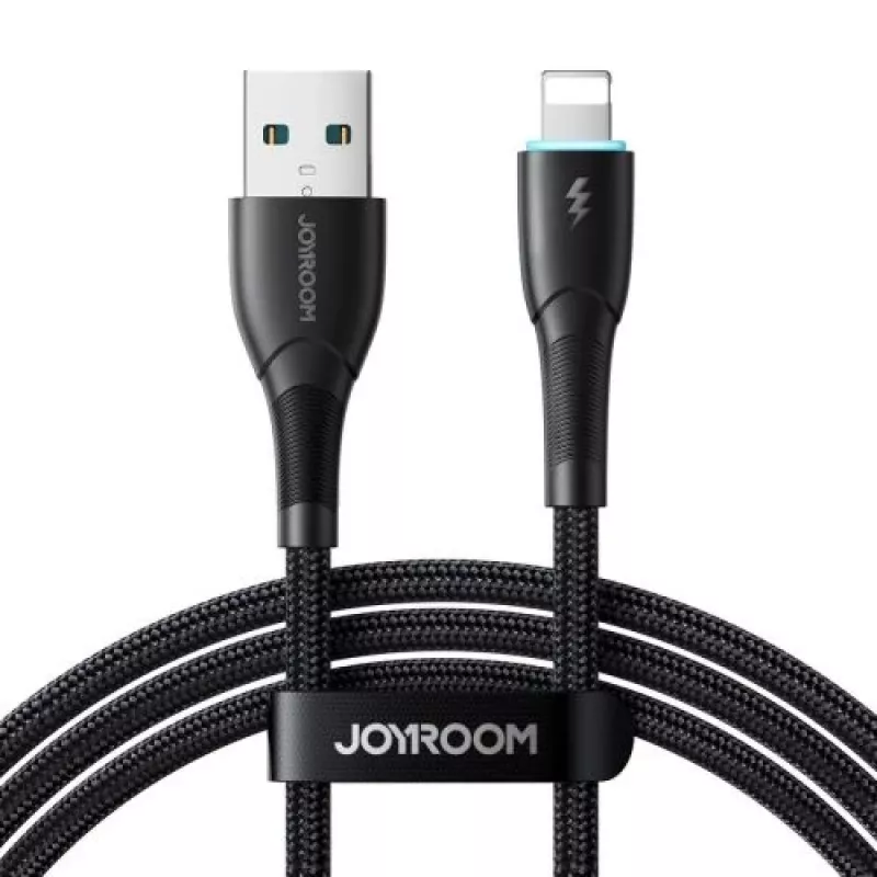 Joyroom USB-A na Lightning kábel Starry Series, 480 Mbit/s, 3A, 1m, čierny (SA32-AL3)