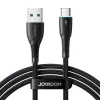 JOYROOM USB-A na USB-C kábel Starry Series, 480 Mbps, 3A, 1m, čierny (SA32-AC3)