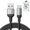 JOYROOM USB-A na USB-C dátový kábel, 3A, 1,2m, čierny (S-UC027A10)