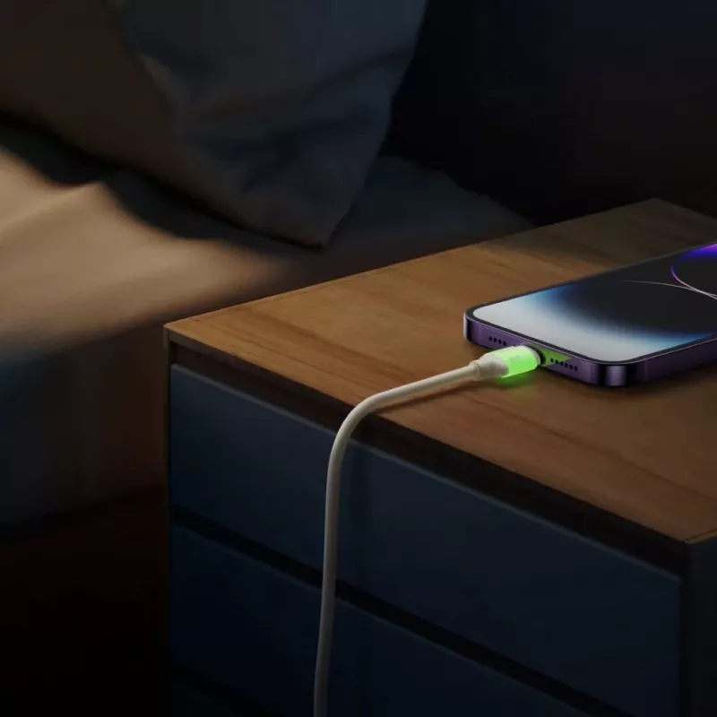 Joyroom USB-C na Lightning kábel 1,2m biely MFi certifikované 20W PD rýchle nabíjanie