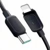 JOYROOM USB-C na Lightning kábel Multi-Color séria A14, 20W, 480 Mbps, 1,2 m, čierny (S-CL020A111B)