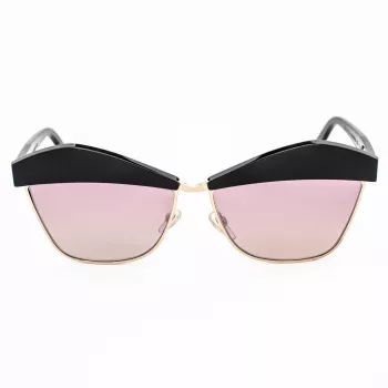 JPLUS Woman JP5076-01 slnečné okuliare - acetátový hranatý rám - UV400 ochrana - 58/13/145 mm
