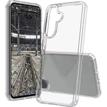 JT Berlin BackCase Pankow Clear pre Samsung Galaxy A36 5G - transparentné nárazuvzdorné TPU puzdro 11172