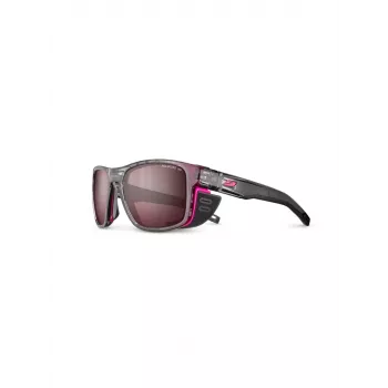 Julbo Shield M Spectron Polarized 3 HD slnečné okuliare - sivá priehľadná/ružová