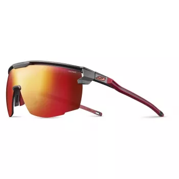 Julbo Ultimate SP3CF slnečné okuliare - Spectron 3 CF sklá, kategória 3, čierny/červený rám