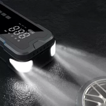 Štartovací zdroj a vzduchový kompresor CA01 12000mAh 600A špičkovo 150 PSI