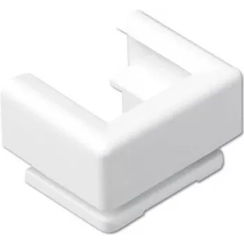 JUNG 12 WW Posuvný vstup káblov pre lištu 15 x 15 mm, termoplast, alpská biela