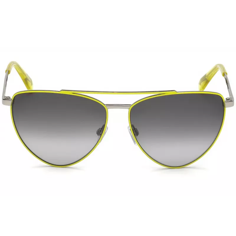 JUST CAVALLI JC839S-41B Dámske slnečné okuliare Havana hnedý gradient motýlie acetát 58 mm