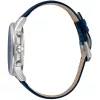 JUST CAVALLI MAN JC1G175L0225 42mm modrý ciferník kožený remienok quartz hodinky