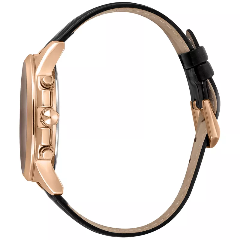 Just Cavalli Man JC1G175L0235 42 mm modrý ciferník kožené hodinky