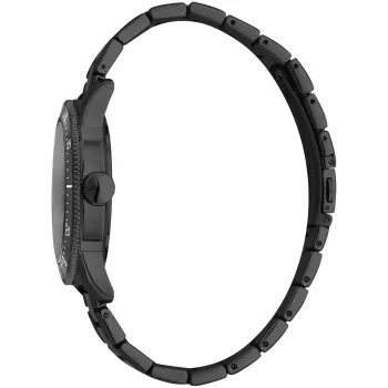 JUST CAVALLI MAN JC1G179M0085 42 mm quartz analógové modrý ciferník nerezová oceľ mesh remienok náramkové hodinky