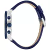 JUST CAVALLI MAN JC1G214L0045 44 mm modrý ciferník kožený remienok hodinky