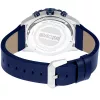 JUST CAVALLI MAN JC1G214L0045 44 mm modrý ciferník kožený remienok hodinky