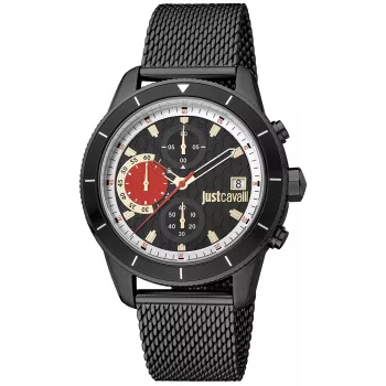 JUST CAVALLI MAN JC1G215M0075 41 mm oceľové quartzové hodinky