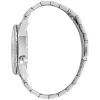 JUST CAVALLI MAN JC1G217M0055 quartz analógové 42mm oceľ pánske hodinky modrý ciferník strieborný náramok